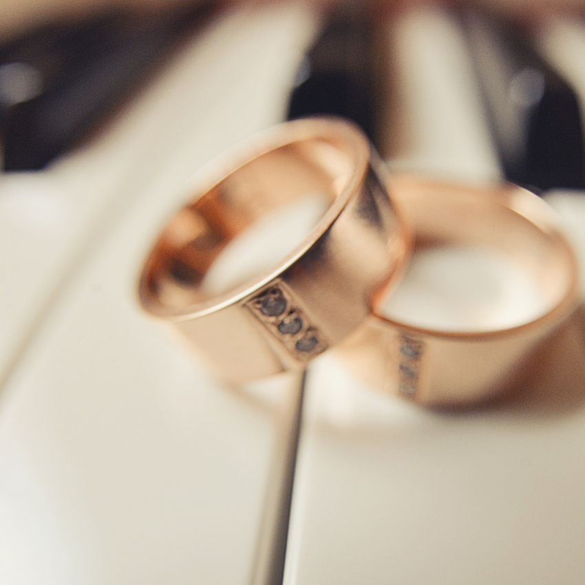 What is a Rose Gold Wedding Band?