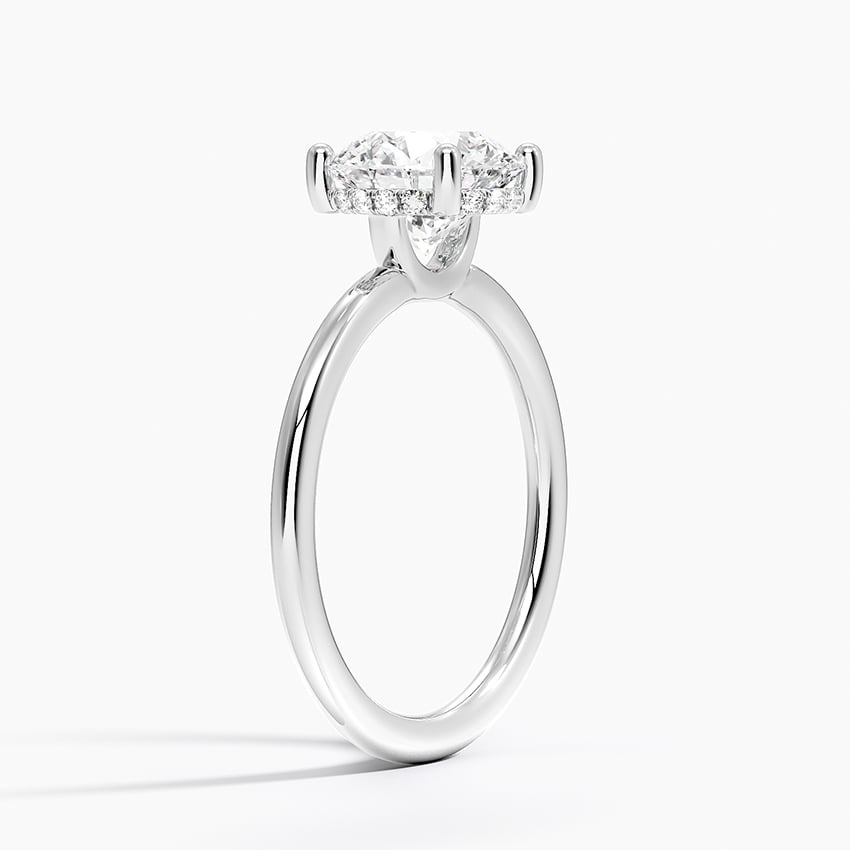 Gwen Perfect Fit Hidden Halo Diamond Engagement Ring