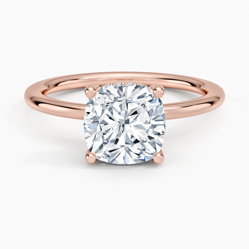 Gwen Perfect Fit Hidden Halo Diamond Engagement Ring