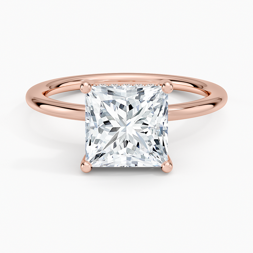 Gwen Perfect Fit Hidden Halo Diamond Engagement Ring