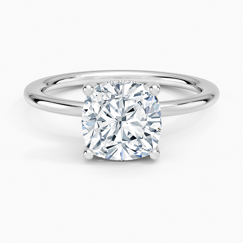 Gwen Perfect Fit Hidden Halo Diamond Engagement Ring