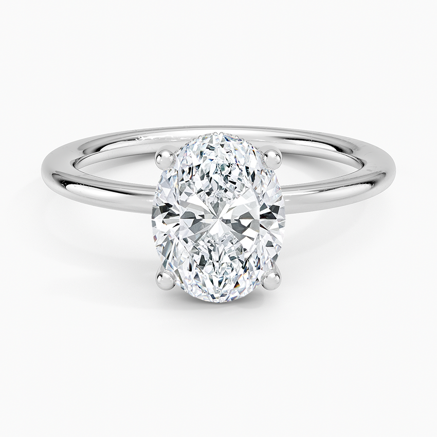 Gwen Perfect Fit Hidden Halo Diamond Engagement Ring