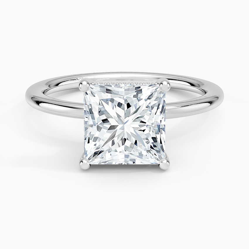 Gwen Perfect Fit Hidden Halo Diamond Engagement Ring