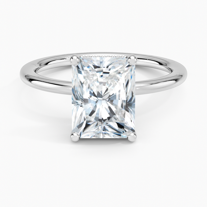 Gwen Perfect Fit Hidden Halo Diamond Engagement Ring