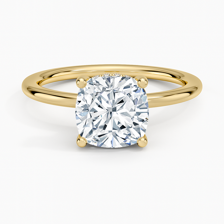 Gwen Perfect Fit Hidden Halo Diamond Engagement Ring