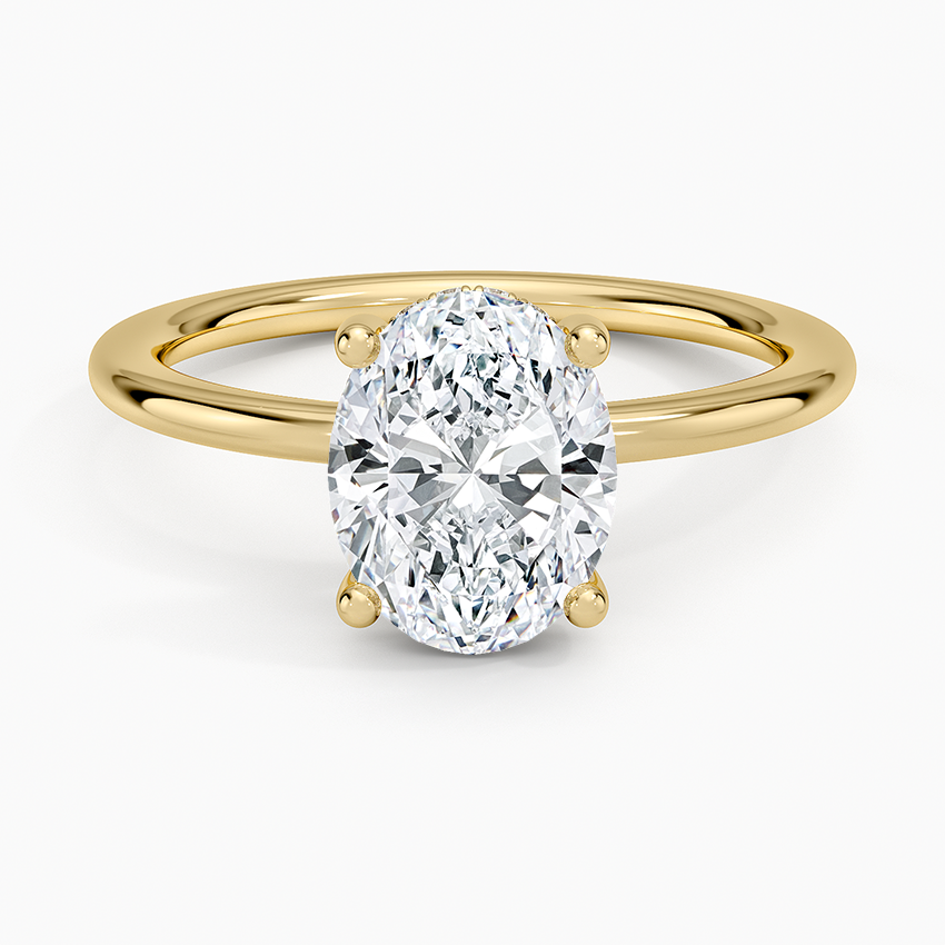 Gwen Perfect Fit Hidden Halo Diamond Engagement Ring