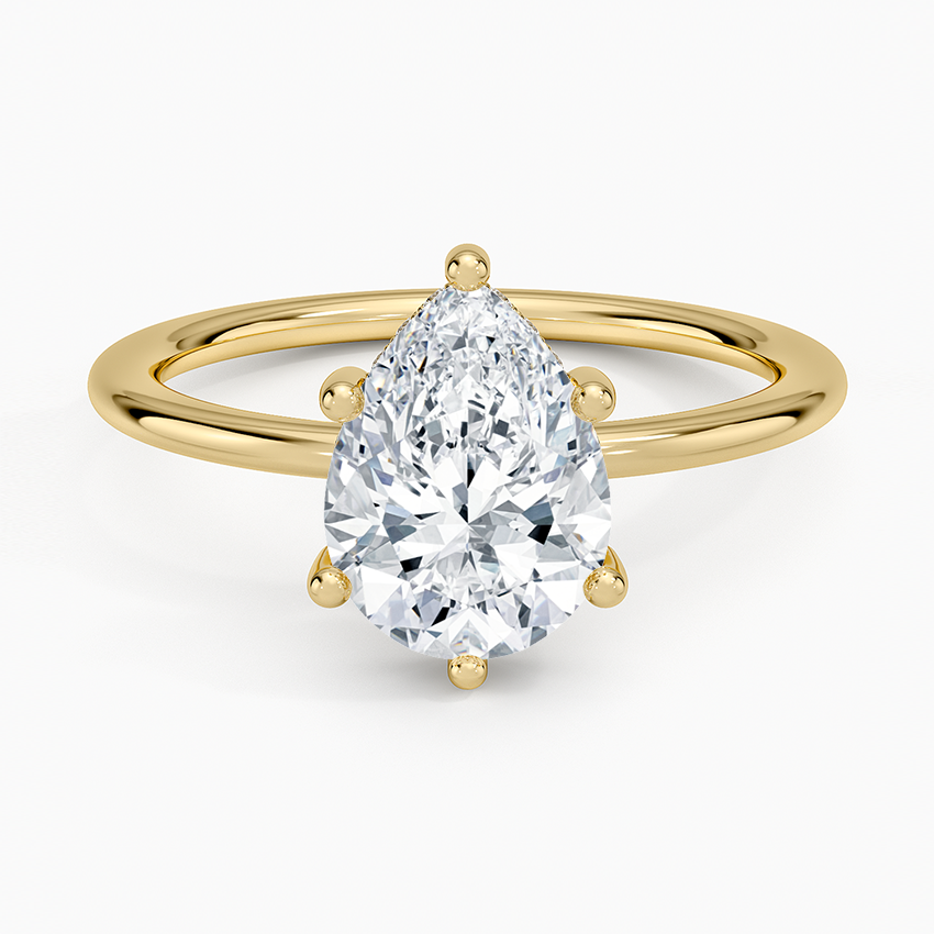 Gwen Perfect Fit Hidden Halo Diamond Engagement Ring