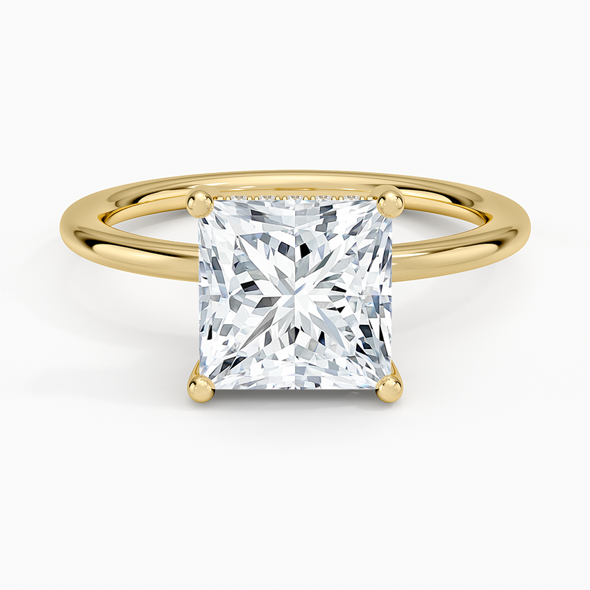 Gwen Perfect Fit Hidden Halo Diamond Engagement Ring