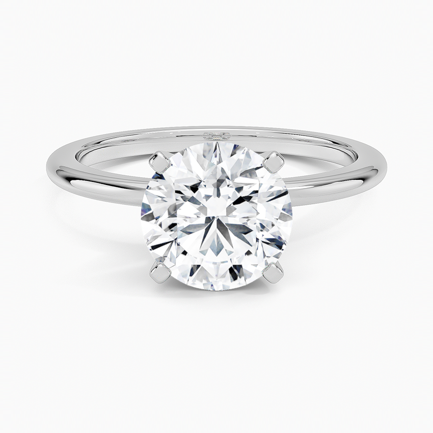 Four-Prong Comfort Fit 1.5mm Engagement Ring