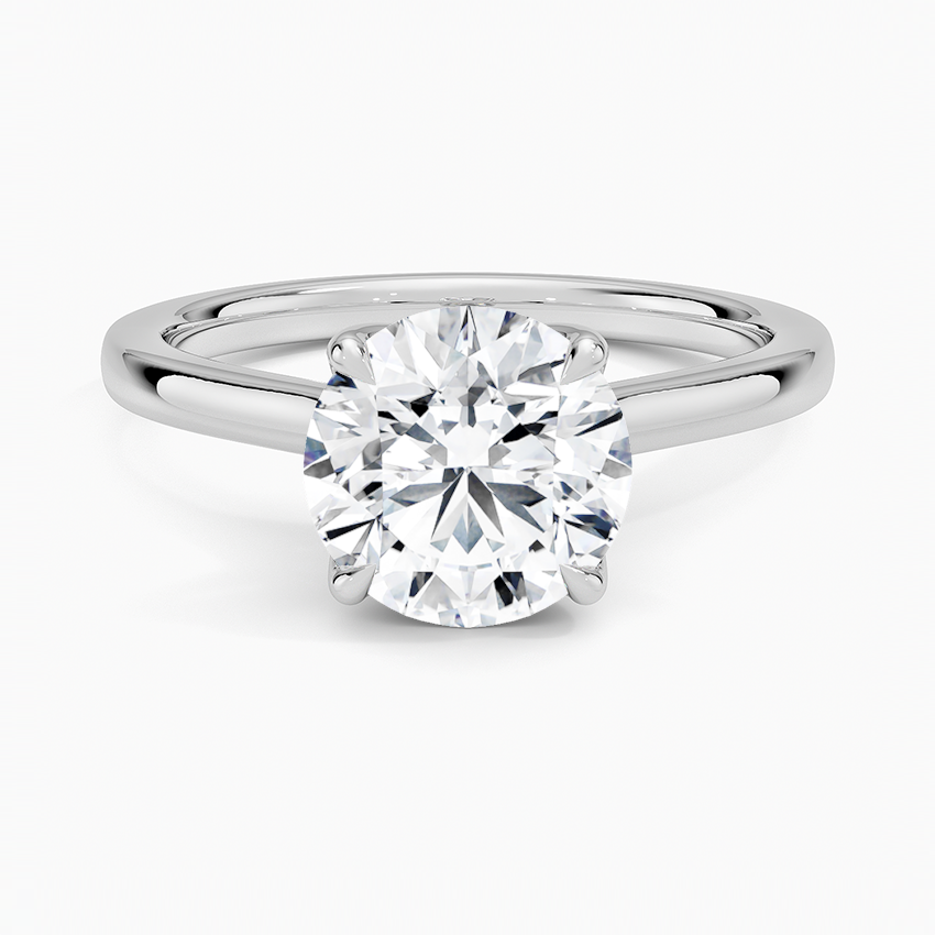 Elodie Cathedral Solitaire Engagement Ring