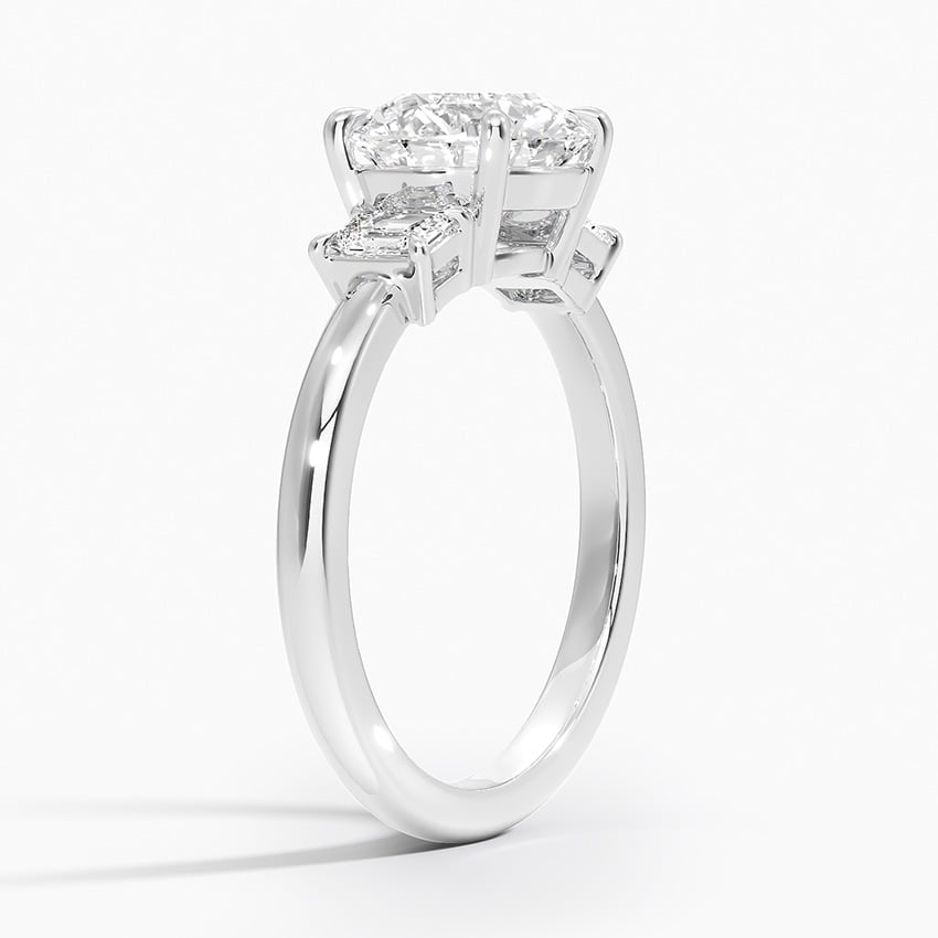 Petite Rhiannon Three Stone Diamond Engagement Ring