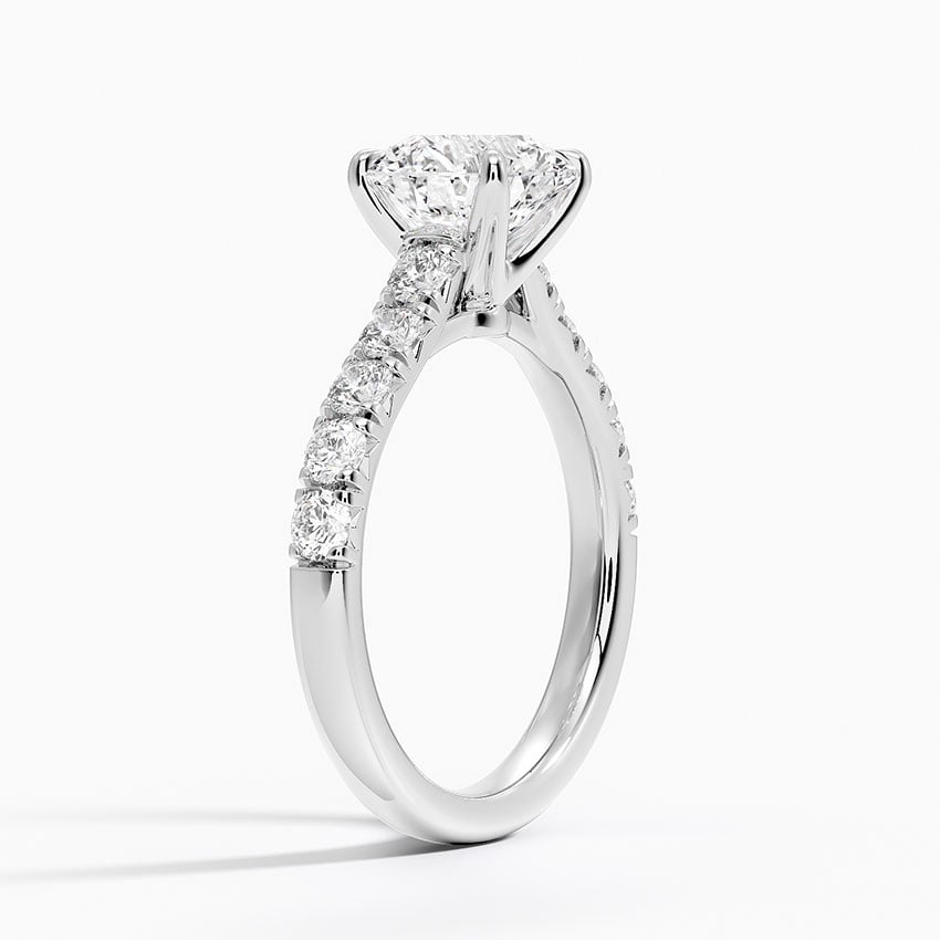 Anthology Half-Coverage Diamond Engagement Ring