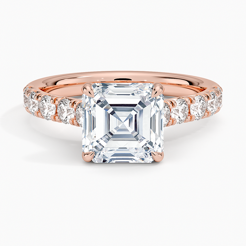 Anthology Half-Coverage Diamond Engagement Ring