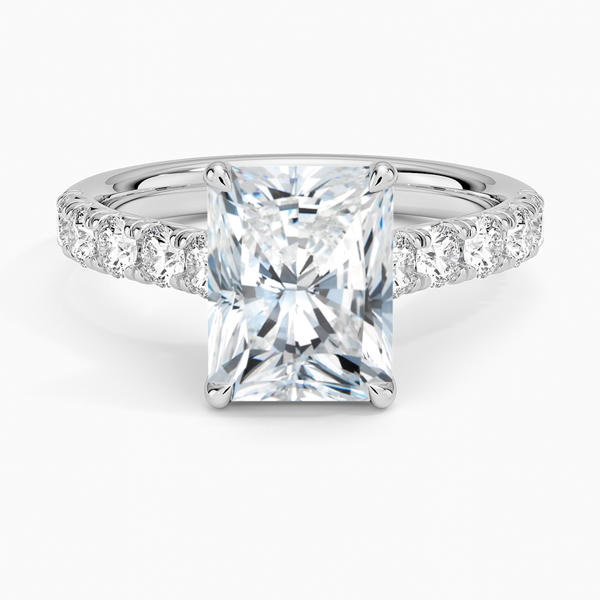 Anthology Half-Coverage Diamond Engagement Ring