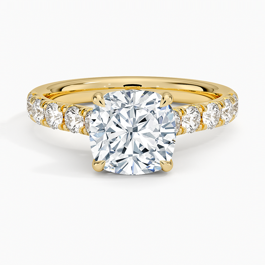 Anthology Half-Coverage Diamond Engagement Ring