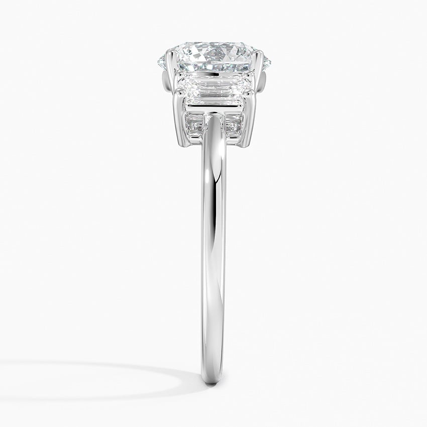 Luxe Rhiannon Three Stone Diamond Engagement Ring