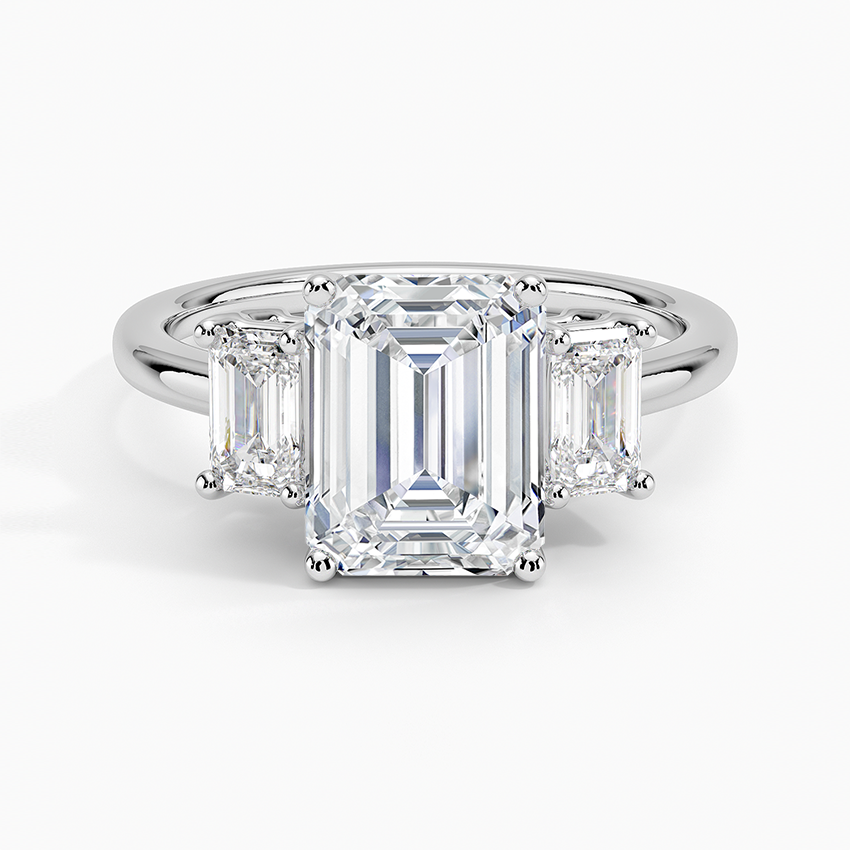 Luxe Rhiannon Three Stone Diamond Engagement Ring