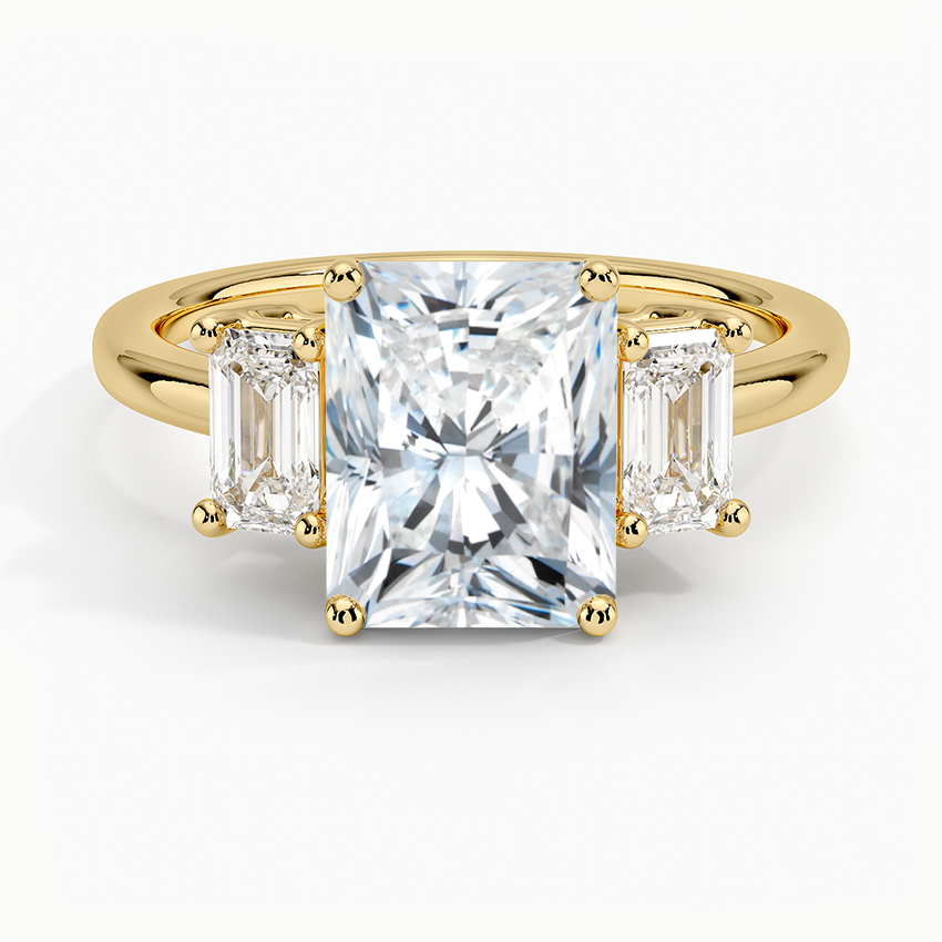 Luxe Rhiannon Three Stone Diamond Engagement Ring