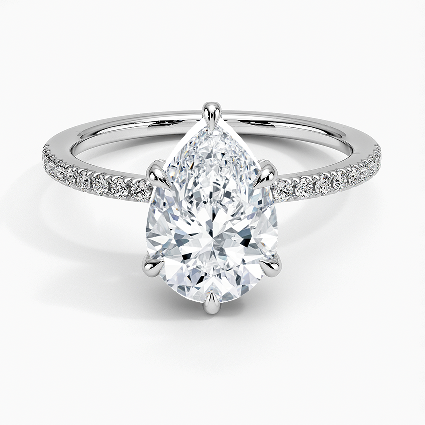 Viviana Half-Coverage Diamond Engagement Ring