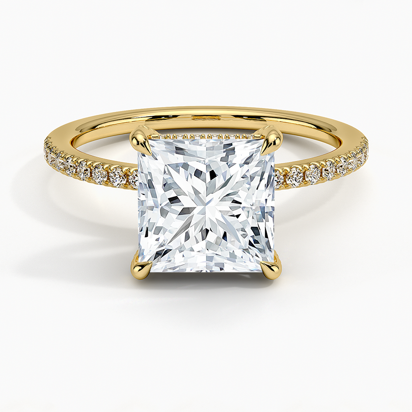 Viviana Half-Coverage Diamond Engagement Ring