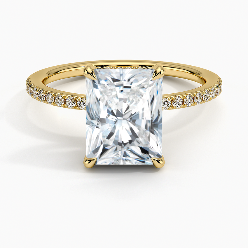 Viviana Half-Coverage Diamond Engagement Ring