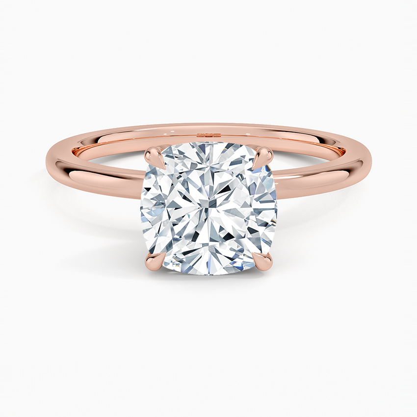 Petal Diamond Engagement Ring