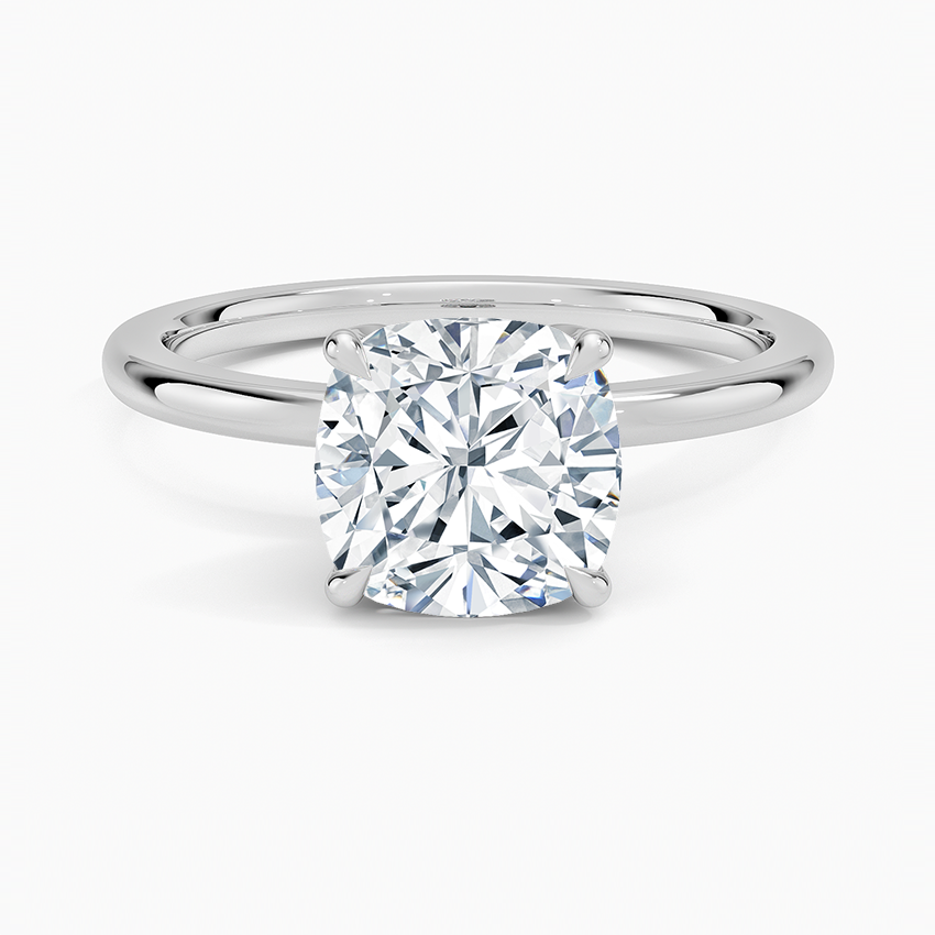 Petal Diamond Engagement Ring