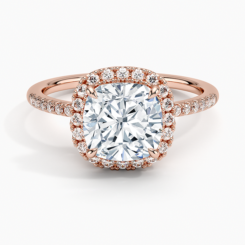 Cambria Halo Diamond Engagement Ring