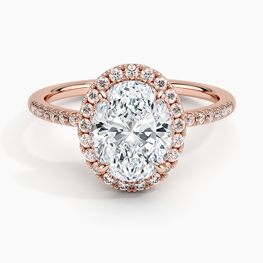 Cambria Halo Diamond Engagement Ring