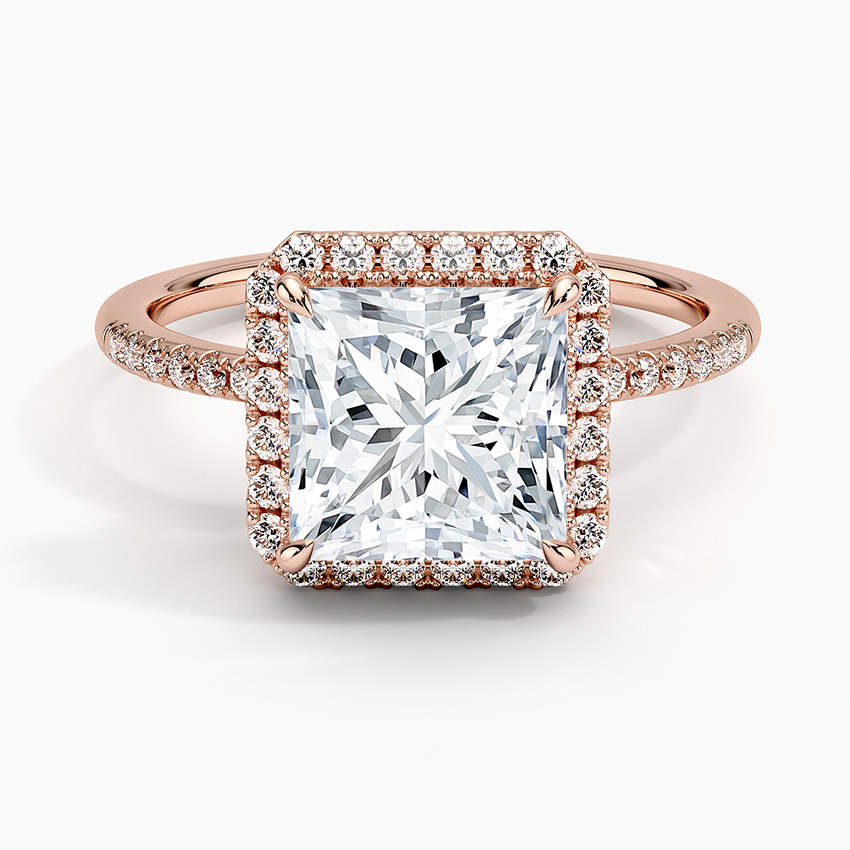 Cambria Halo Diamond Engagement Ring