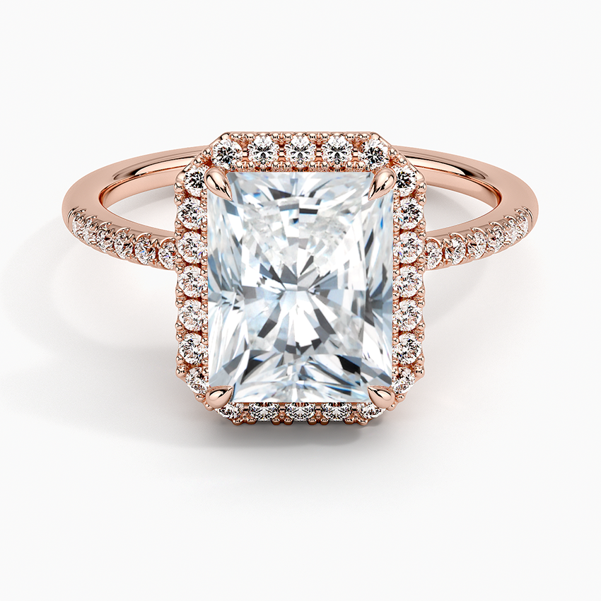 Cambria Halo Diamond Engagement Ring