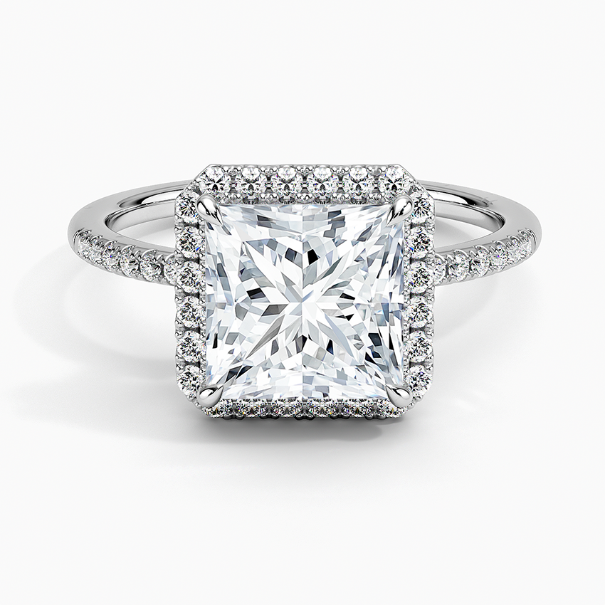 Cambria Halo Diamond Engagement Ring