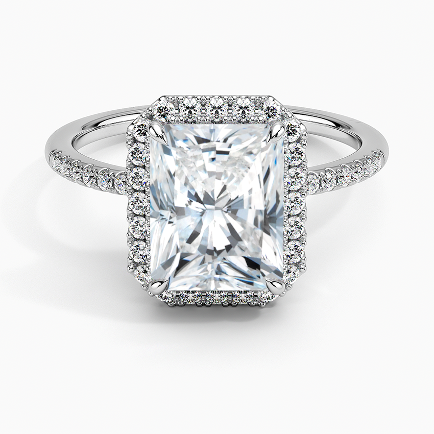 Cambria Halo Diamond Engagement Ring