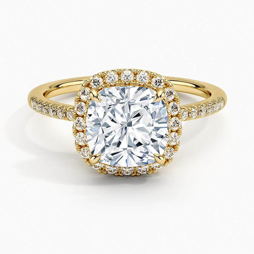 Cambria Halo Diamond Engagement Ring