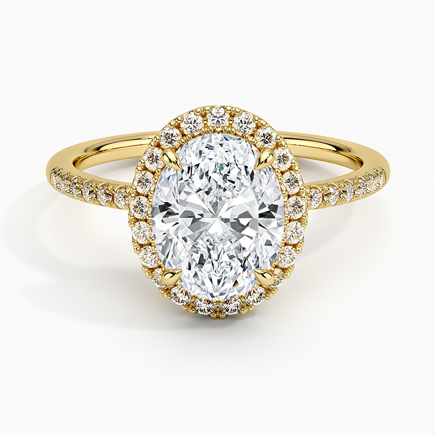 Cambria Halo Diamond Engagement Ring