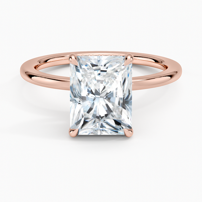 Audrey Perfect Fit Hidden Halo Diamond Engagement Ring