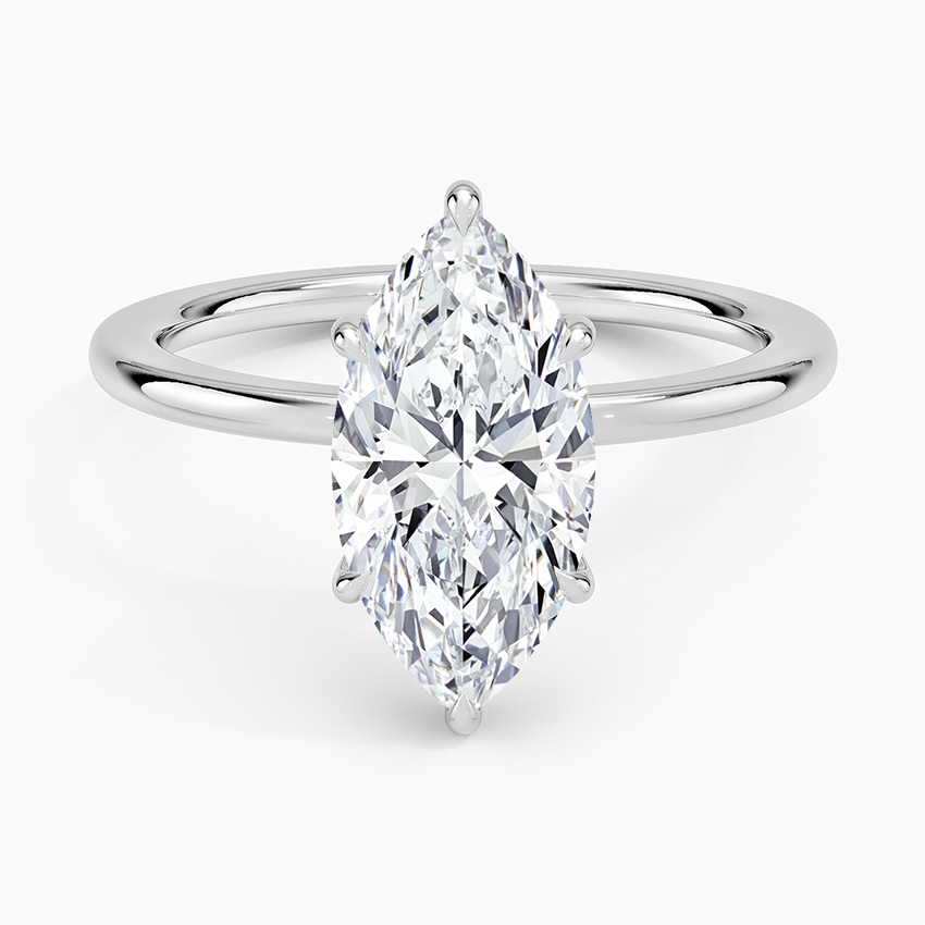 Audrey Perfect Fit Hidden Halo Diamond Engagement Ring