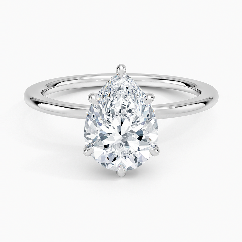 Audrey Perfect Fit Hidden Halo Diamond Engagement Ring