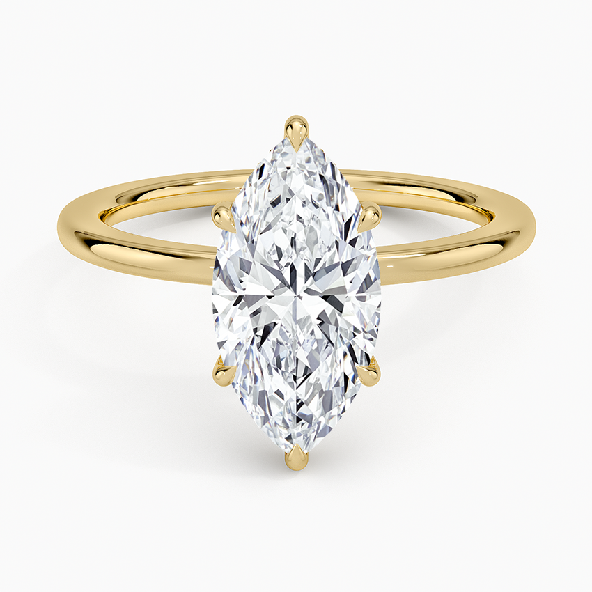 Audrey Perfect Fit Hidden Halo Diamond Engagement Ring