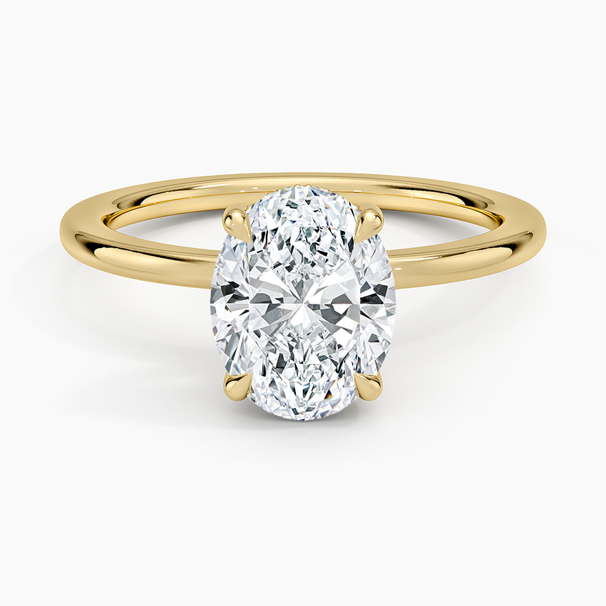 Audrey Perfect Fit Hidden Halo Diamond Engagement Ring