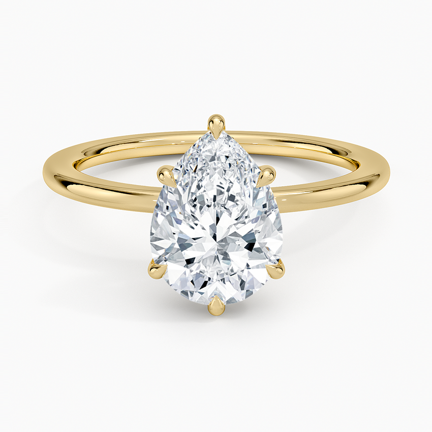 Audrey Perfect Fit Hidden Halo Diamond Engagement Ring