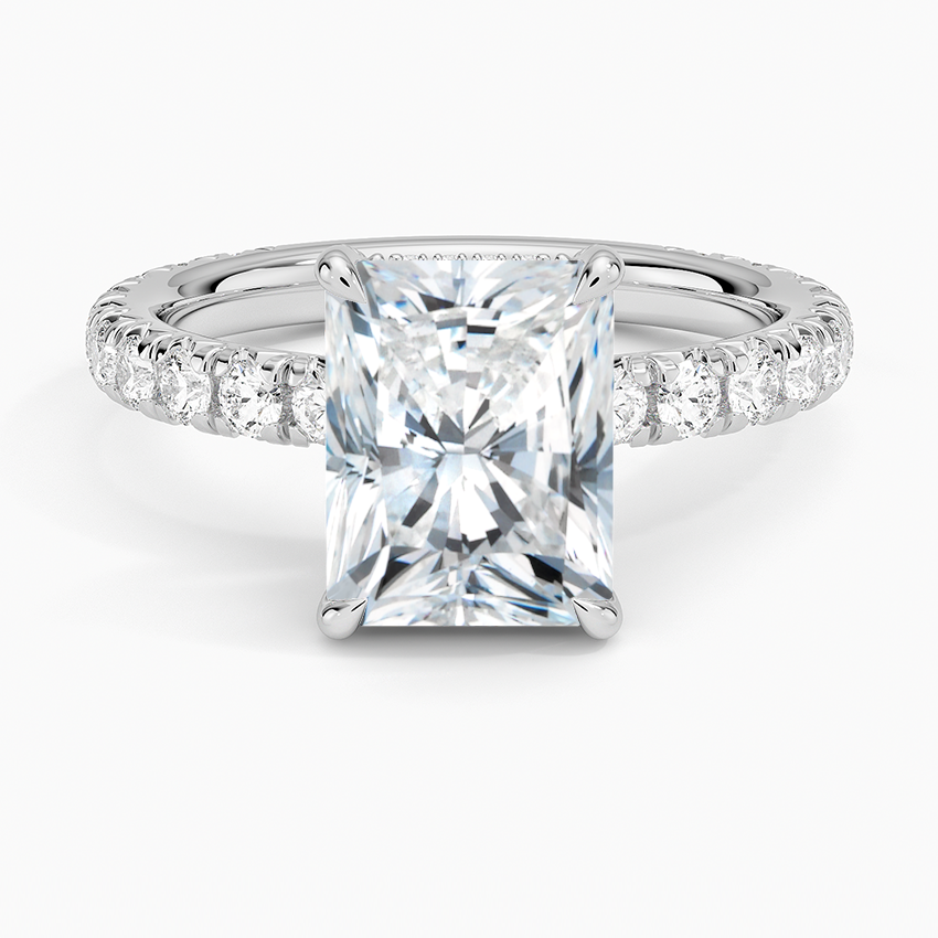 Olympia Three-Quarter Coverage Diamond Engagement Ring