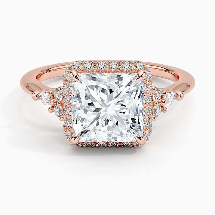 Nadia Halo Diamond Engagement Ring