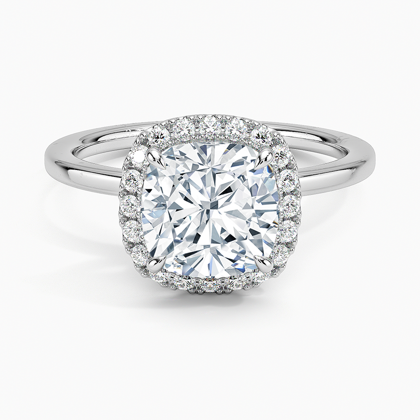 Vienna Halo Diamond Engagement Ring