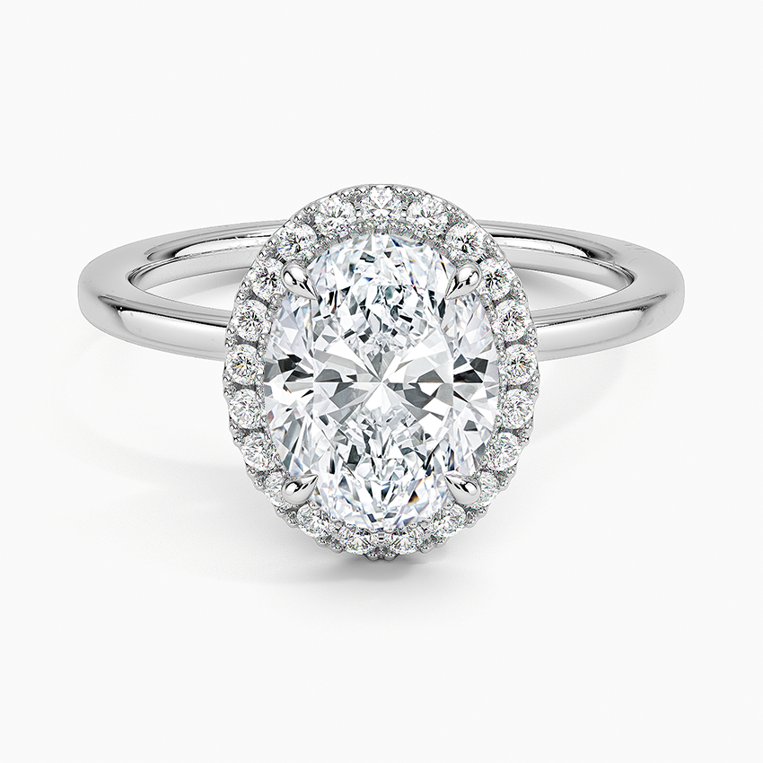 Vienna Halo Diamond Engagement Ring