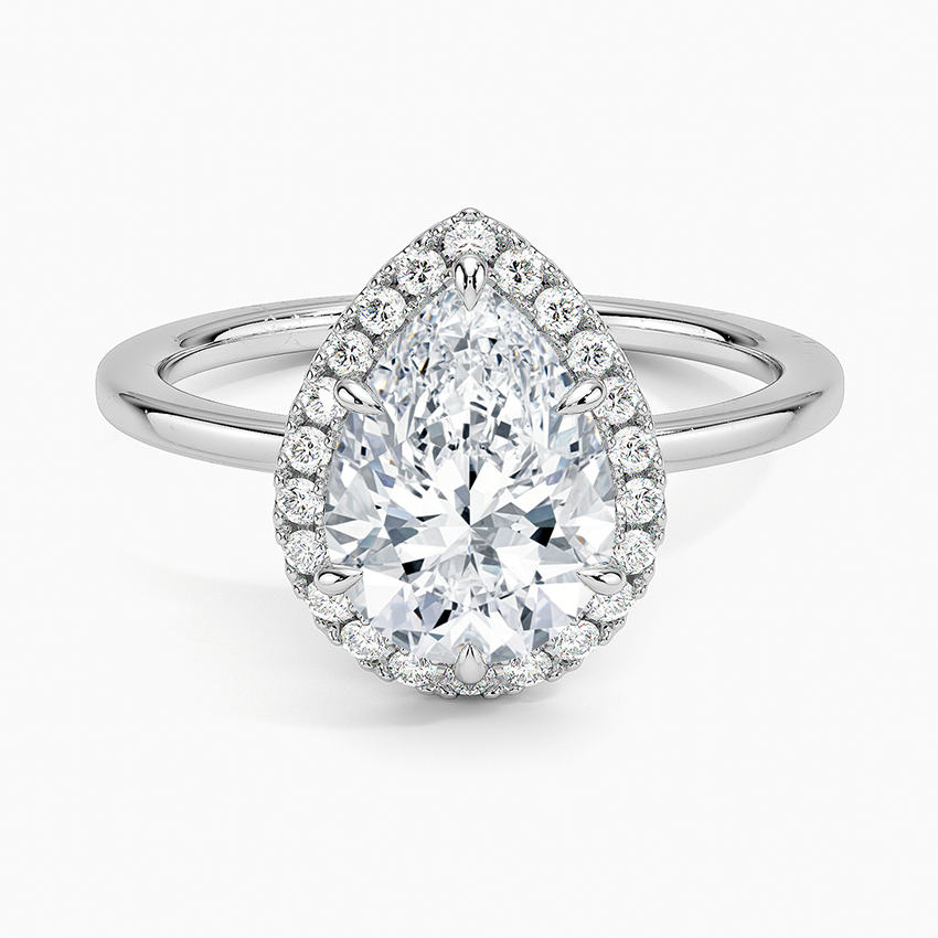 Vienna Halo Diamond Engagement Ring