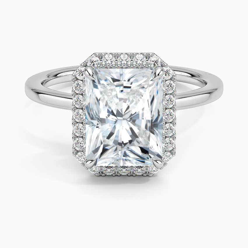 Vienna Halo Diamond Engagement Ring