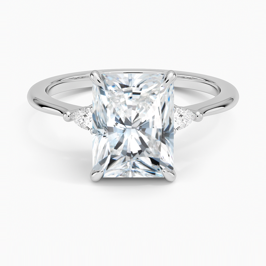 Aria Three Stone Diamond Engagement Ring