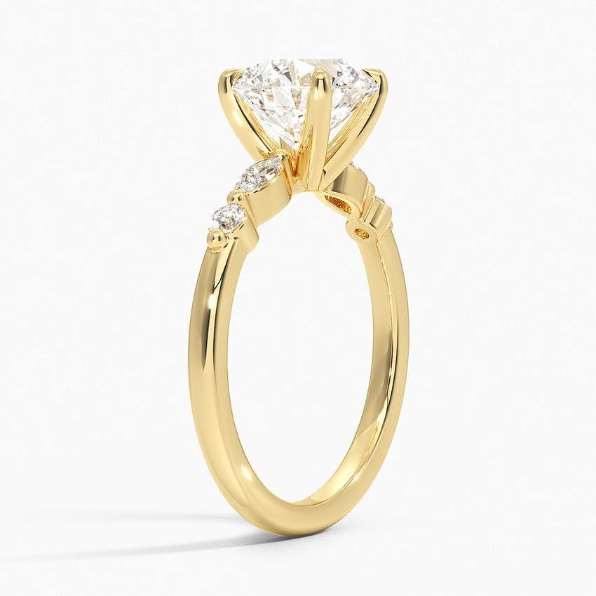 Versailles One-Quarter Coverage Diamond Engagement Ring