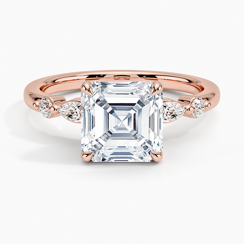 Versailles One-Quarter Coverage Diamond Engagement Ring